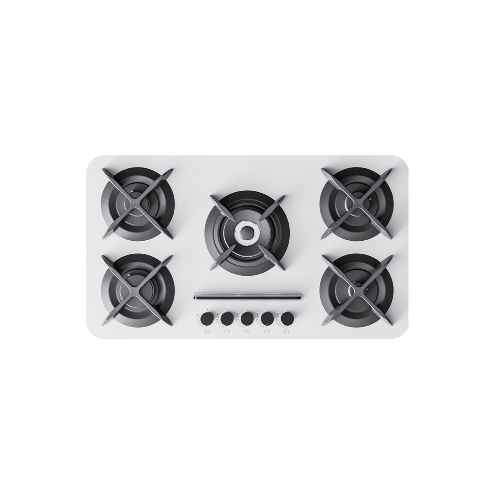 اجاق گازشیشه ای کن مدل اپل اجاق گازشیشه ای کن مدل اپل